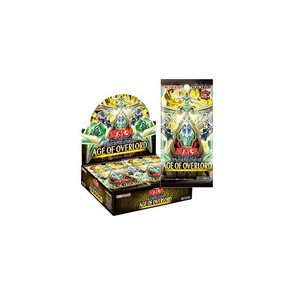 全日本送料無料 エイジ オブ オーバーロード 初回版 AGE OF OVERLORD BOX 遊戯王OCG デュエルモンスターズ 遊戯王エイジオブオーバーロード 未開封 1箱