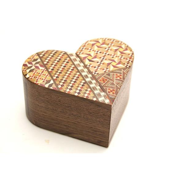 からくり箱 くるくるハート 限定版 : 箱根寄木細工 - 通販 - Yahoo