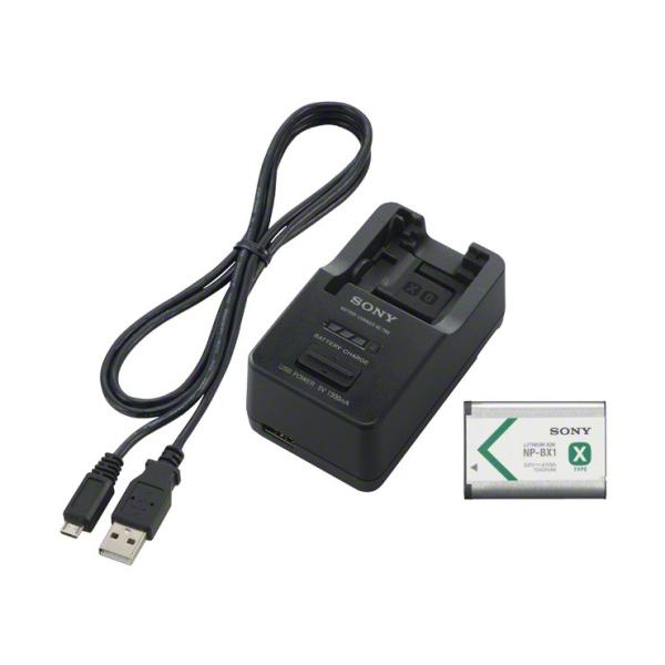 即納在庫あり ＳＯＮＹ　ハンディカム/デジタルスチルカメラ Cyber-shot_アクセサリー バッテリーチャージャー　ACC-TRBX (NP-BX1+BC-TRX)