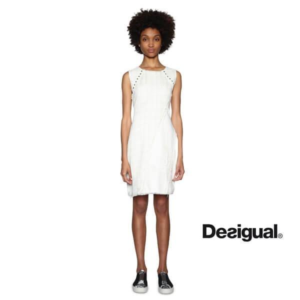 デシグアル Desigual ワンピース レディース 18春夏 ホワイト 42 13号 18swvd03 5178 ヨシダファッションギャラリー 通販 Yahoo ショッピング