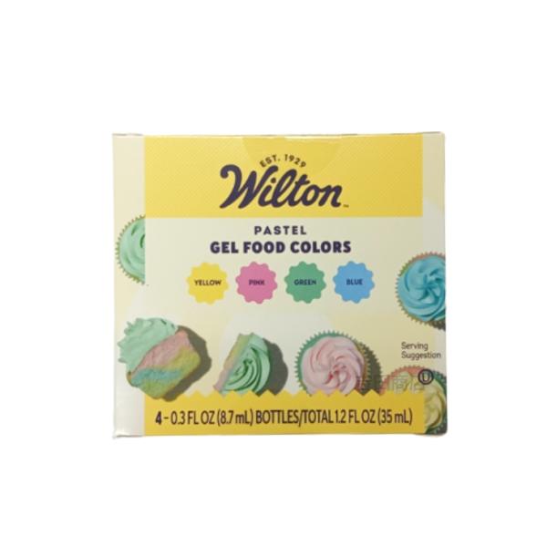 本品2ヶまでメール便対応※メール便ご希望の場合は配送方法の変更にて「メール便（日本郵政）」をお選びください。手順がご不明の場合はご連絡ください。ウィルトン社、ジェル状のアイシングカラーセット。本品は容器から滴下式なので便利で簡単に使うことが...