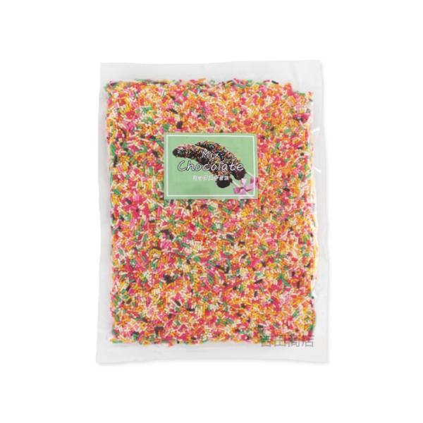 ７色に彩色したチョコレート菓子。カラフルなデコレーションで華やかに仕上がります。クリームを塗ったケーキやアイスクリームなどのトッピングに最適です。※画像はイメージです。光の当たり具合で実際の色と異なる事がございます。原材料名：砂糖（外国製造...