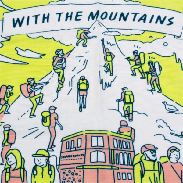 CHAORAS × yoshiki&P2 スポーツ手ぬぐい WITH THE MOUNTAINS ☆ 765000