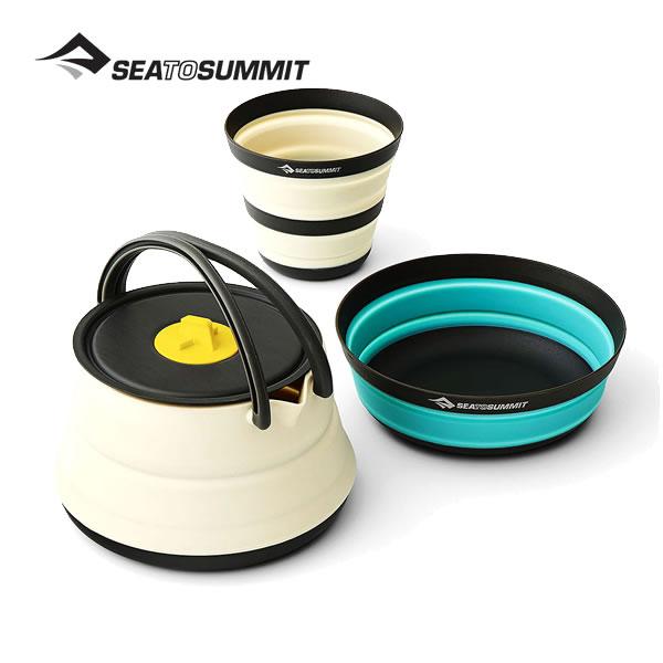 【シートゥサミット】フロンティアULケトルクック　3点セット シートゥサミット SEA TO SUMMIT フロンティアULケトルクック[1P]3点