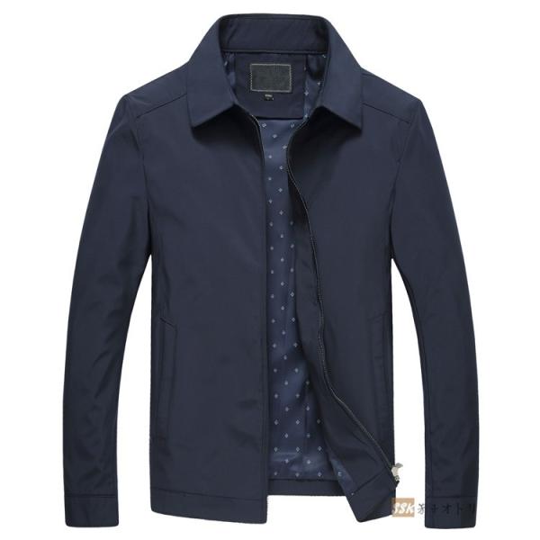 ブルゾン メンズ 秋服 ジャケット アウター スイングトップ ドリズラー 40代 50代 ファッション ブラック 秋冬