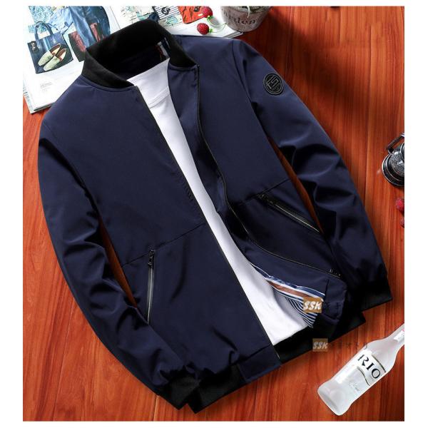 ミリタリージャケット Ma 1 ブルゾン メンズ 春服 ジャンパー Ma 1 ブルゾン メンズ ジャケット アウター フライトジャケット 無地 40代 50代 ファッション ジャンパー 秋服 代購幫