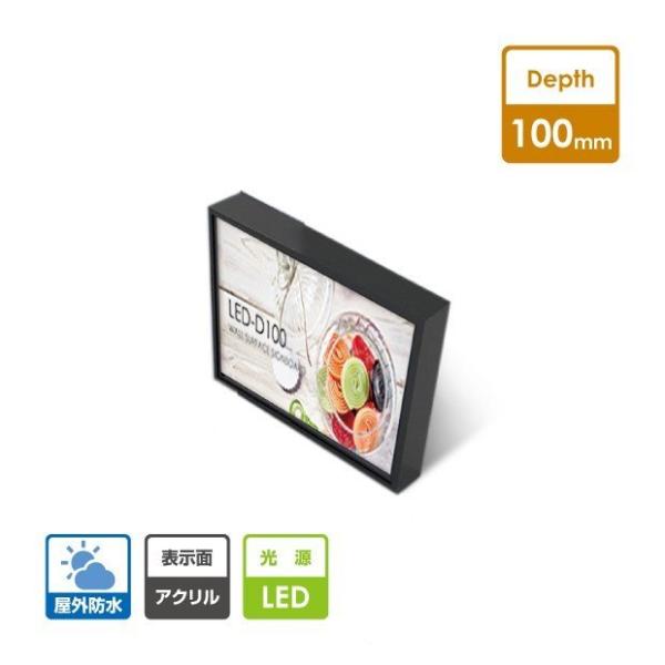 �y����s�z LED�t�@�T�[�h �ǖʊŔ� W450mm×H450mm ���^���Ǝ� �Ŕ� ���P�x LED ���^�t���[�� �ȓd�� ���ʔ��� wd100-450-450