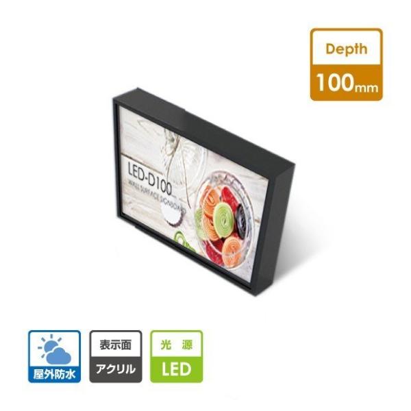 �y����s�z LED�t�@�T�[�h �ǖʊŔ� W900mm×H600mm ���^���Ǝ� �Ŕ� ���P�x LED ���^�t���[�� �ȓd�� ���ʔ��� wd100-900-600