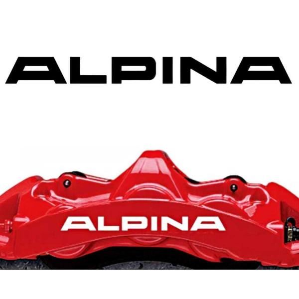 ★激レア★BMW ALPINA★カスタム 耐熱デカール ステッカー ☆ ブレーキキャリパー / カバー ドレスアップ D3 B3 D4 D5 XD3 XD4