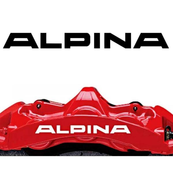 ★激レア★BMW ALPINA★カスタム 耐熱デカール ステッカー ☆ ブレーキキャリパー / カバー ドレスアップ D3 B3 D4 D5 XD3 XD4
