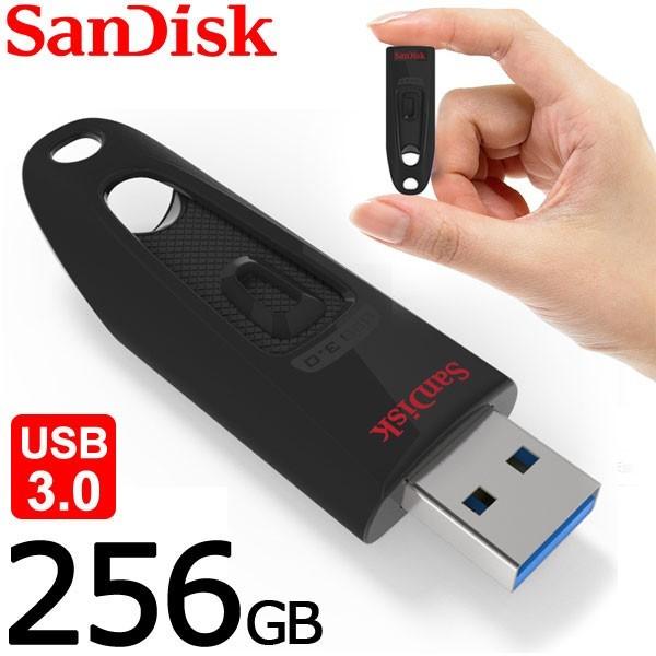 USB 256GB TfBXN Sandisk ULTRA USB3.0  130MB/sAi SDCZ48-256G lR|X