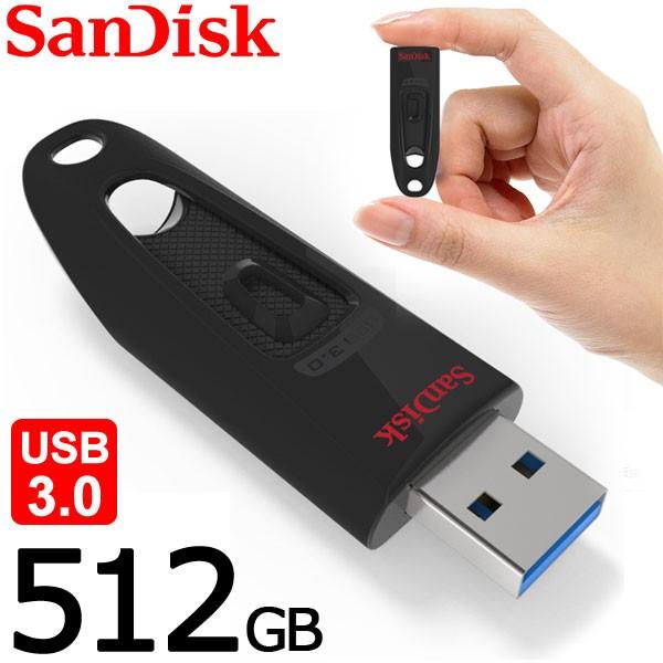 USB 512GB TfBXN Sandisk Ultra XCh USB3.0  R:130MB/ssAi SDCZ48-512G-G46