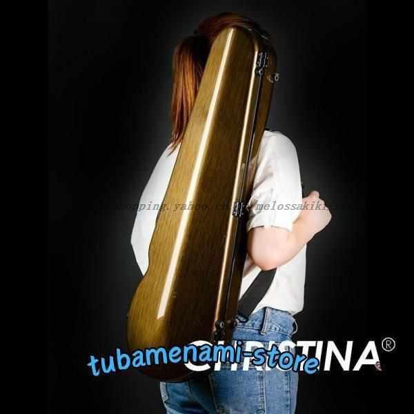 CHRISTINA バイオリンケース ホワイト カーボンファイバー　4/4 Amazon.co.jp: christina炭素繊維長三角バイオリンケース内に