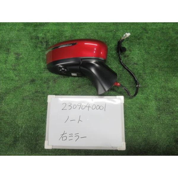 ノート ニッサン DAA-HE12 右ドアミラー サイドミラー 12ピン E-POWER