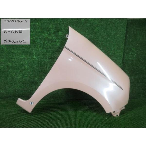 N-ONE ホンダ DBA-JG1 右フロントフェンダー R562P G SSブラウン