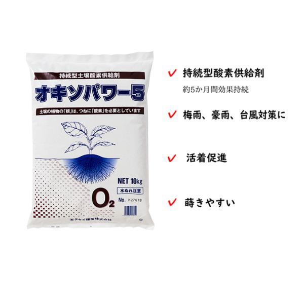 オキソパワー5　10ｋｇ（持続型酸素供給剤）【酸素供給剤】【酸素剤】