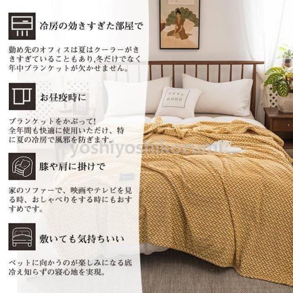 ブランケット 毛布 ひざ掛け 肌触りの良い ダブル ベッドカバー ソファーカバー タオルケット 掛け 寝具 ベッド マットレス