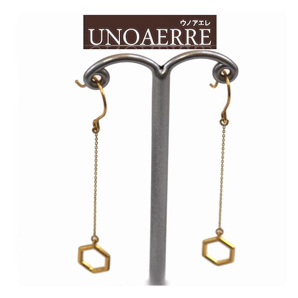 UNOAERRE あすつく UNOAERRE ウノアエレ K18 イエローゴールド