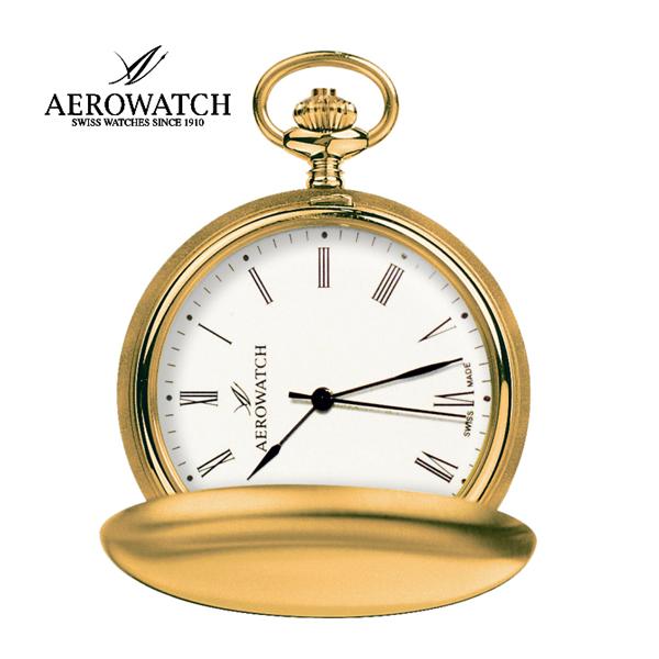 稼動 AERO エアロ 懐中時計 40mm スイス製 手巻き ゴールド 白文字盤 稼動 AERO エアロ 懐中時計 40mm スイス製 手巻き ゴールド 白文字盤