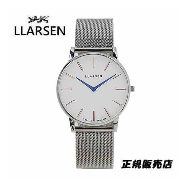 �������@LLARSEN �G�����[�Z���@147SWDSMS OLIVER (LW47) Steel slim mesh bracelet / white dial with blue hands �y39mm�z�@�R���N�V����  ���K3�N�ԕۏ�