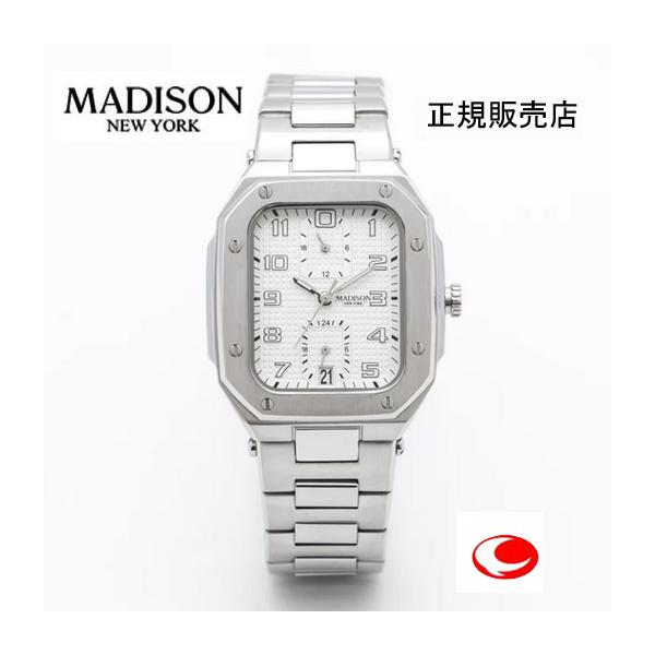 マディソンニューヨーク 腕時計 MA011012-1 フィフス・アベニュー MADISON NEW YORK あすつく MADISON マディソン ニューヨーク