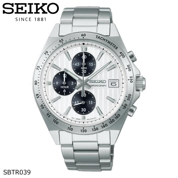 新品未使用 SEIKO SBTR039 クロノグラフ SEIKO SELECTION セイコー SBTR039 セイコーセレクション メンズ 電池