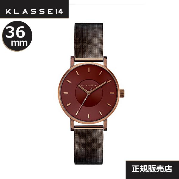 Vi  NX14@Klasse14 rv@WVO21VG008W@36mm  Volare Vintage Gold Vinaccio with Mesh StrapyKAiz