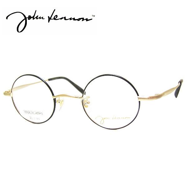 ジョンレノン 度付可 日本製 丸メガネ フレーム  JL1134-1-42 ジョンレノン メガネフレーム John Lennon JL1134 COL-1 SIZE-42
