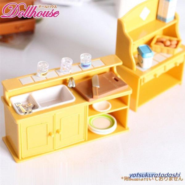 ドールハウス ミニチュア キッチン 棚 1/12 : 四倉忠ショップ - 通販