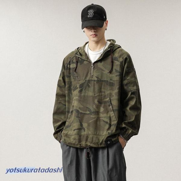 ARMADA カモフラージュ フード付きジャケット yotsukuratadashi_ytkr241105-