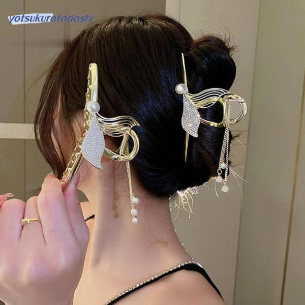 ヘアクリップ ゴージャスヘアアクセサリー : 四倉忠ショップ - 通販