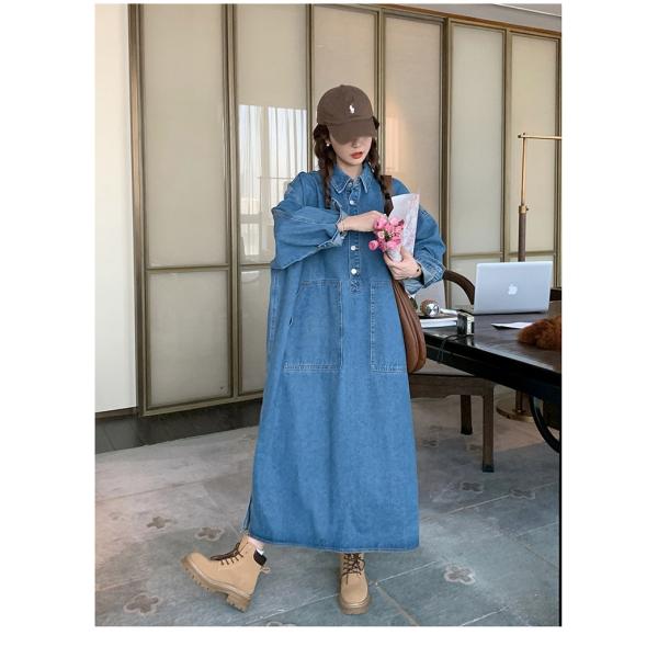 Jean Paul Gaultierデニム　ロング　ワンピース　スタッズ　マキシ Jean Paul Gaultierデニム ロング ワンピース スタッズ マキシ ジャン