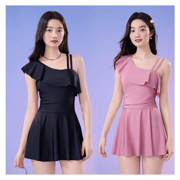 レア♡レオナールのワンピース水着♡希少 楽天市場】ワンピース 水着 レディース 体型カバー水着