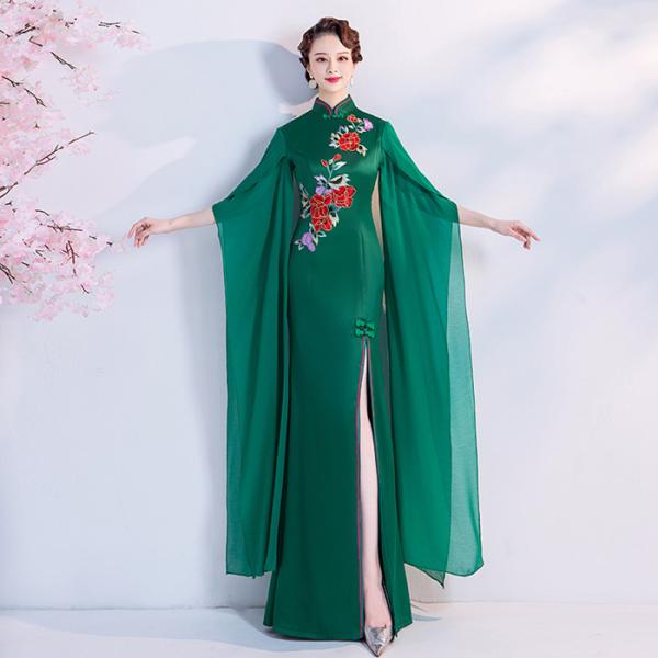 最終値下げ チャイナドレス チャイナ風ワンピース チャイナドレスロング 結婚式 大きいサイズ おしゃれ 二次会 パーティードレス フォマールチャイナワンピース ボレロ 上質で快適 Atempletonphoto Com