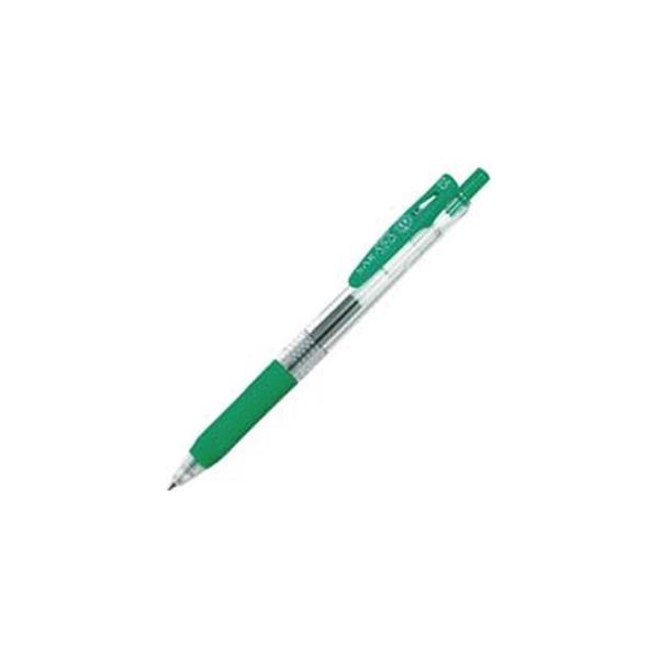 (業務用50セット) ZEBRA ゼブラ ボールペン サラサクリップ 〔0.5mm/緑〕 ゲルインク ノック式 JJ15-G