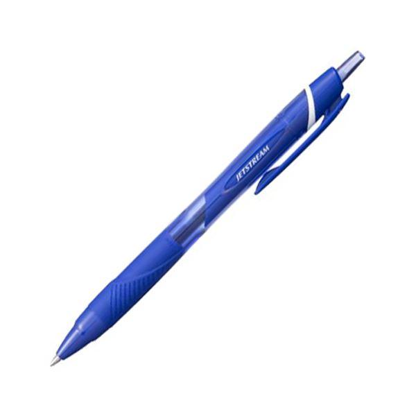 (まとめ) 三菱鉛筆 油性ボールペン ジェットストリーム カラーインク 0.7mm 青 SXN150C07.33 1本 〔×100セット〕