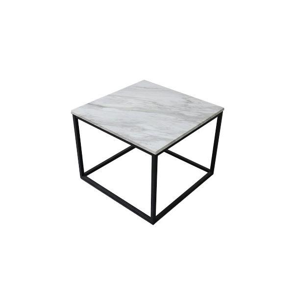 大理石調テーブル ホワイト 応接テーブル リビングテーブル テーブル 