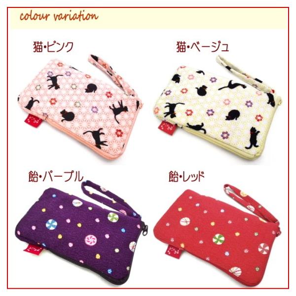 京都くろちく スマホ ポーチ 和柄 ポーチ 携帯電話 ポーチ ちりめん ポーチ ポーチ 京都 和雑貨 京都 雑貨 京都 お土産 プレゼント 女性 Buyee Buyee 日本の通販商品 オークションの代理入札 代理購入