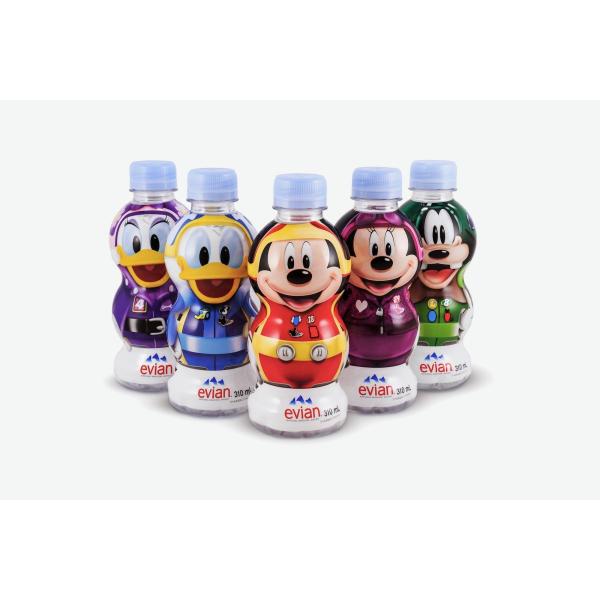 エビアン Evian ディズニー デザインボトル 310ml 24本 2ケース 正規輸入品 伊藤園 Purrworld Com