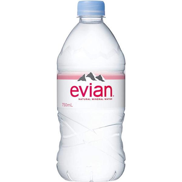 PICKUP! 注目商品3 - evian（エビアン） (送料無料) ミネラルウォーター 750ml ペットボトル 750ml×12本 (正規輸入品) 伊藤園 : 養鼈園(ヨウベツエ