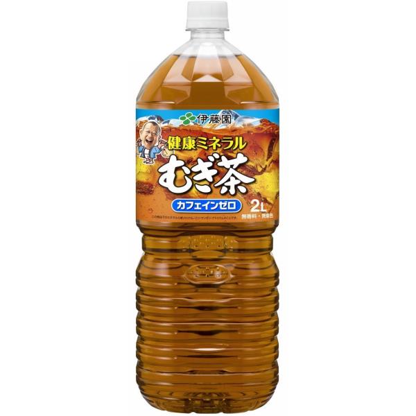 (送料無料) 麦茶 伊藤園 健康ミネラルむぎ茶 2L×6本×2ケース  熱中症対策