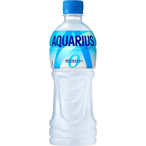 (2ケース単位 送料無料_おまとめ注文用) アクエリアス ゼロ 500ml×24本コカコーラ AQUARIUS ゼロカロリー  L-カルニチン  熱中症対策