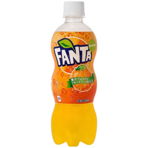 他サイト： (2ケース単位 送料無料_おまとめ注文用) ファンタ オレンジ ペットボトル 500ml×24本 コカ コーラ (パッケージ変更の場合有)の商品画像