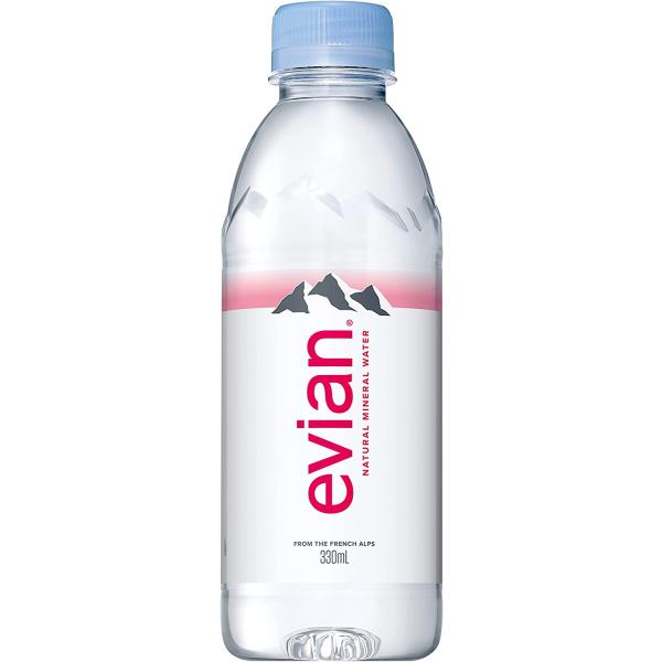 他サイト： (2ケース以上送料無料_おまとめ注文用) ミネラルウォーター 330ml ペットボトル エビアン 330ml×24本 (正規輸入品) 伊藤園の商品画像