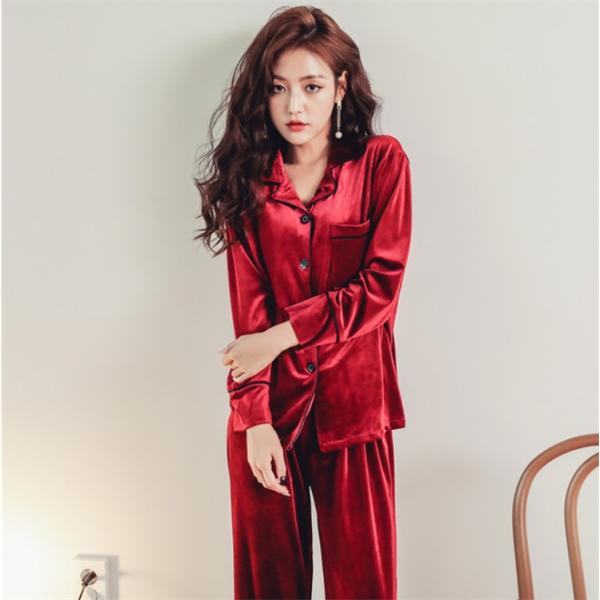 納得できる割引 セットアップ レディース 秋 冬 パジャマ ベロア ルームウェア 長袖 部屋着 上下セットアップ 女性 大人 寝巻き 上下セット 暖かい Www Smart Restaurants Co Uk