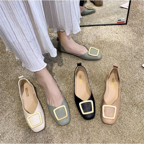 パンプス スリッポン レディース 走れるパンプス ローヒールパンプス フラット 春 夏 ぺたんこ ペタンコ コーデやすい 通勤 痛くない スクエアトゥ 春コーデ Cd Bg 0064 Youdear 通販 Yahoo ショッピング