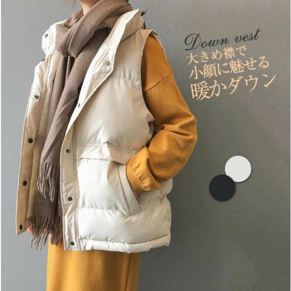 うきこ BELPER ポケットダウンベスト クリームイエロー 23AW 20230602110600_1_1.jpg