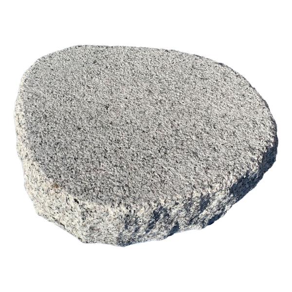 白御影石 乱形飛石 直径約40cmx厚10cm 35kg : E-garden ヤフー店