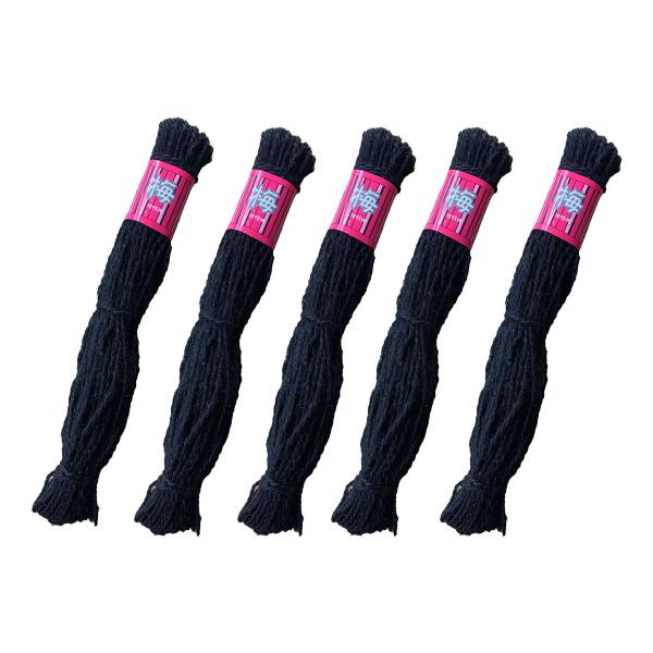本棕櫚梅印 黒1本出し 3ｍｍｘ40ｍ 5束セット