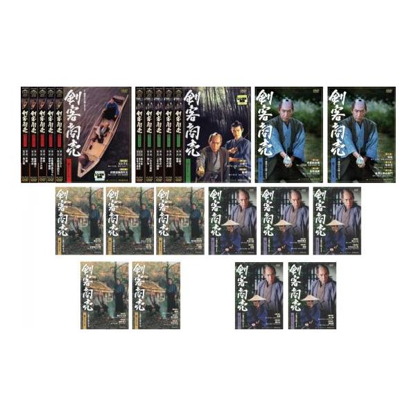 剣客商売 全22枚 第1シリーズ 全5巻 + 2 全5巻 + 3 全2巻 + 4 全5巻 +  